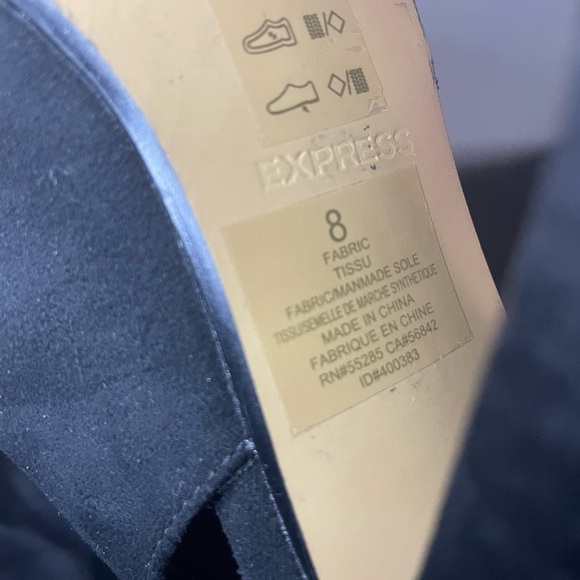 Express Peep-Toe Block Heels - Picture 9 of 9